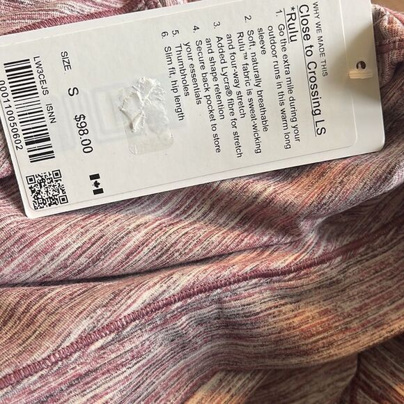 Lululemon Close to Crossing Long Sleeve Rulu
Space Dye Camo Plumful Smoky Blush - Picture 6 of 7